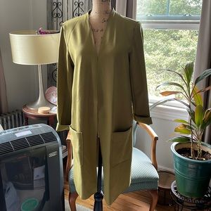 Gorgeous long open front coat ( bag E)